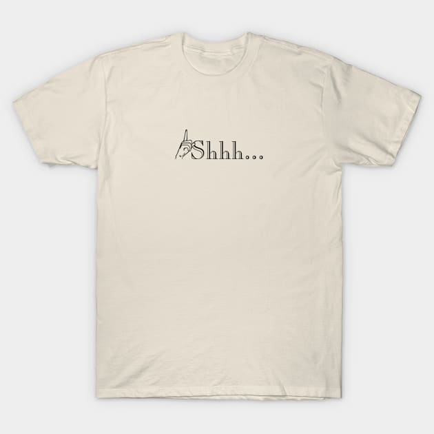 Shhh T-Shirt by Melu